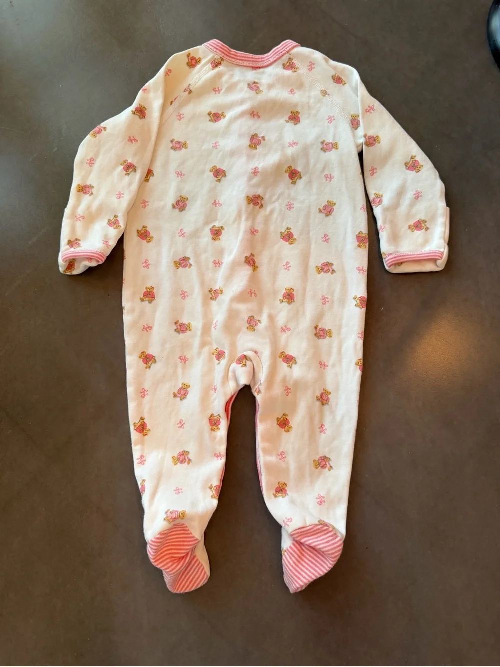 Ralph Lauren Baby Girl 6M 3 Piece Bundle Polo Bear Pima Cotton + Gap Bonus